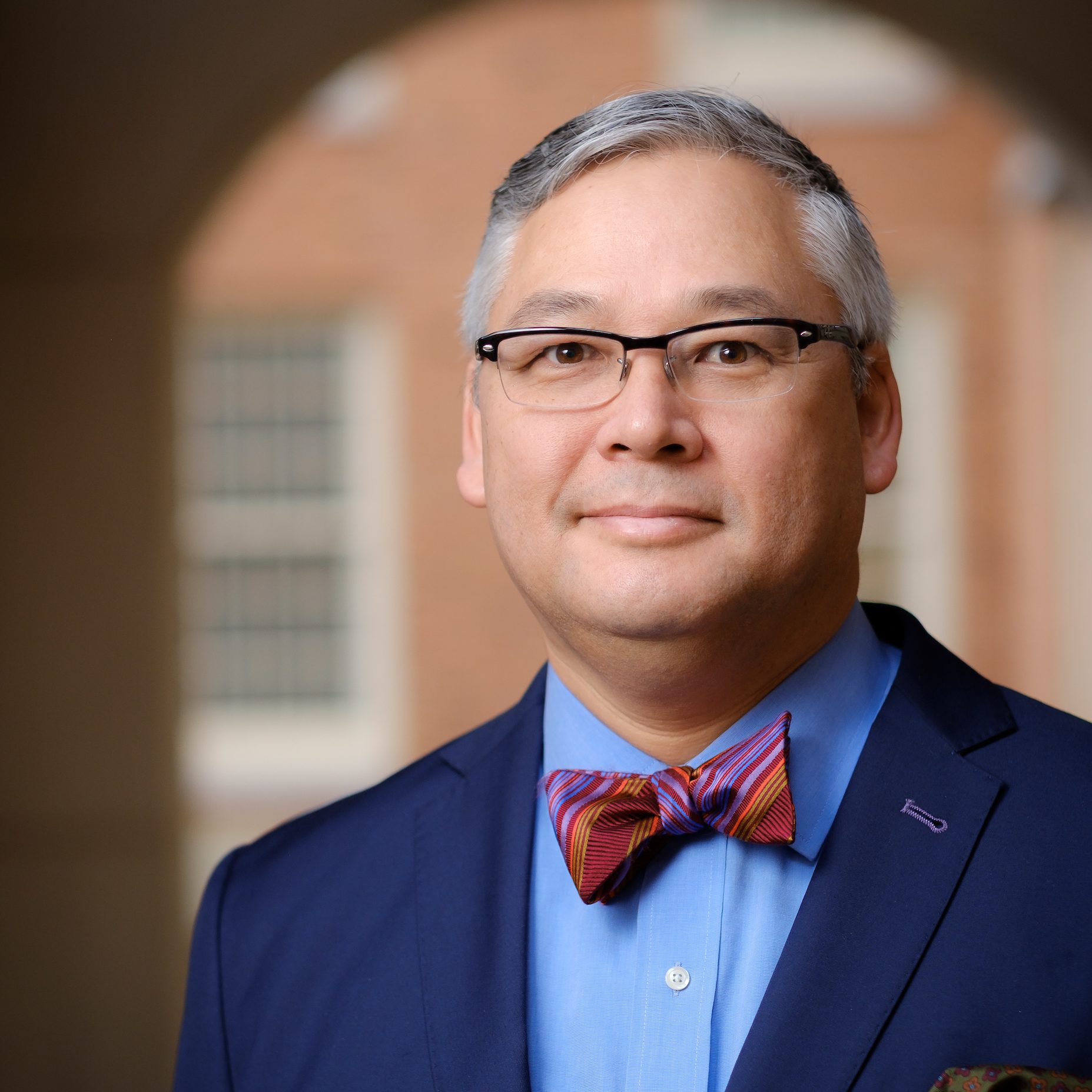 A portrait of Wake Forest sociology professor David Yamane in his office in Kirby Hall on Friday, January 13, 2017.