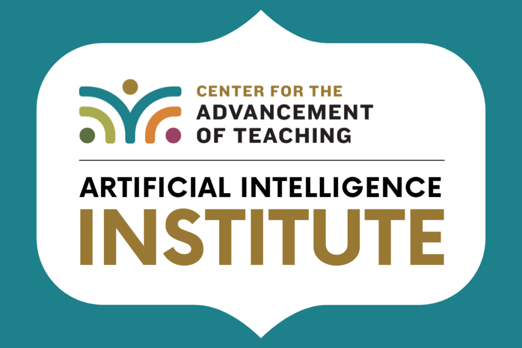 Decorative; CAT logo + "Artificial Intelligence Institute"