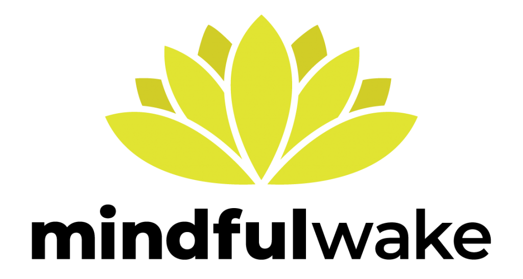 Green MindfulWake logo
