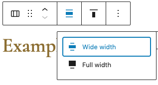 columns wide width