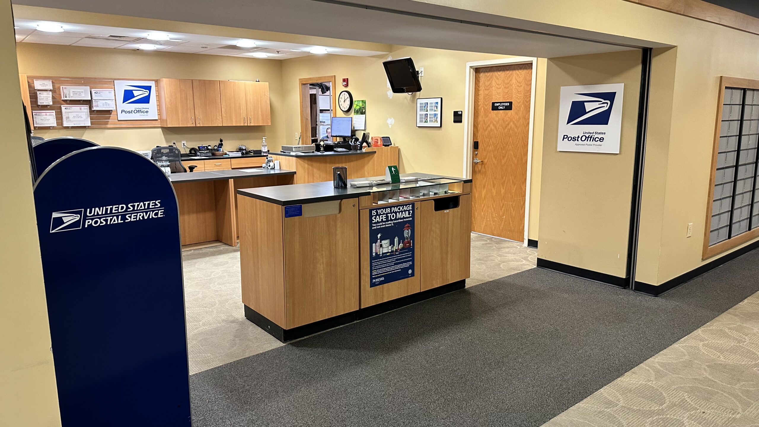 post office counter
