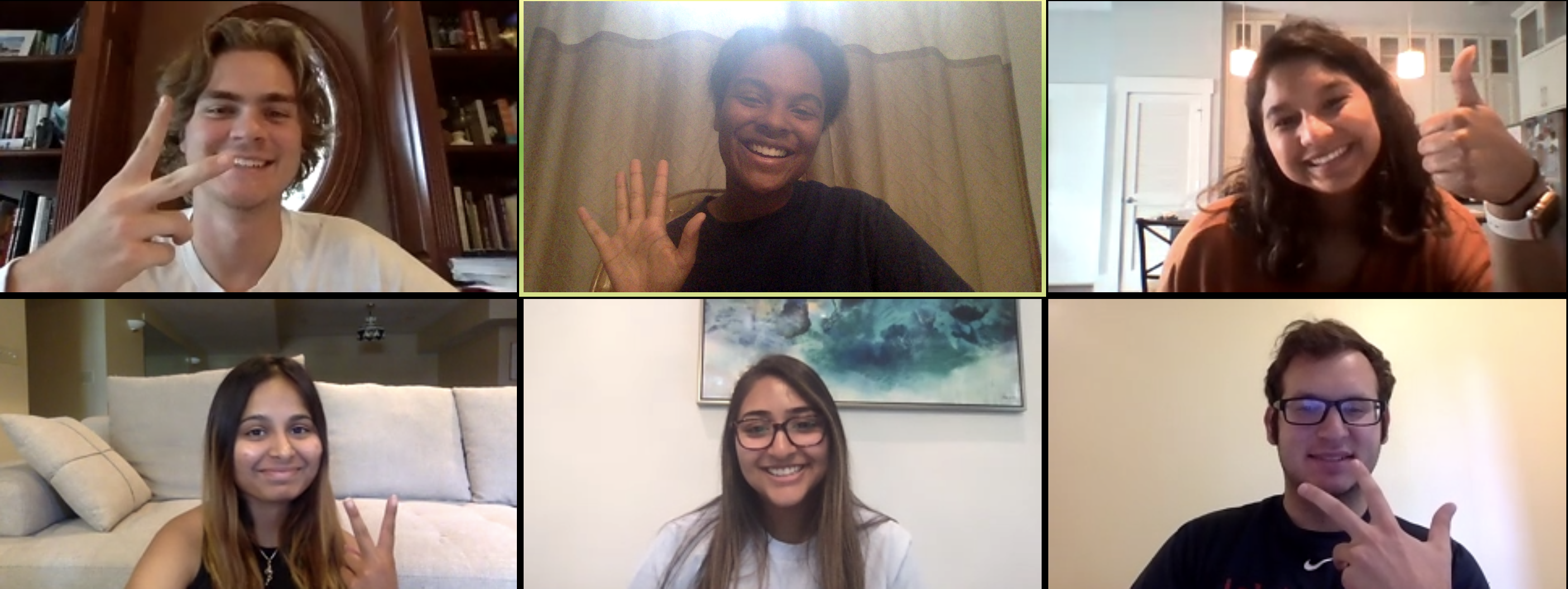 Program Ambassadors on Zoom