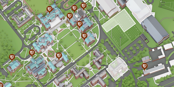 Wake Forest University Campus Map Maps | About Wake Forest | Wake Forest University