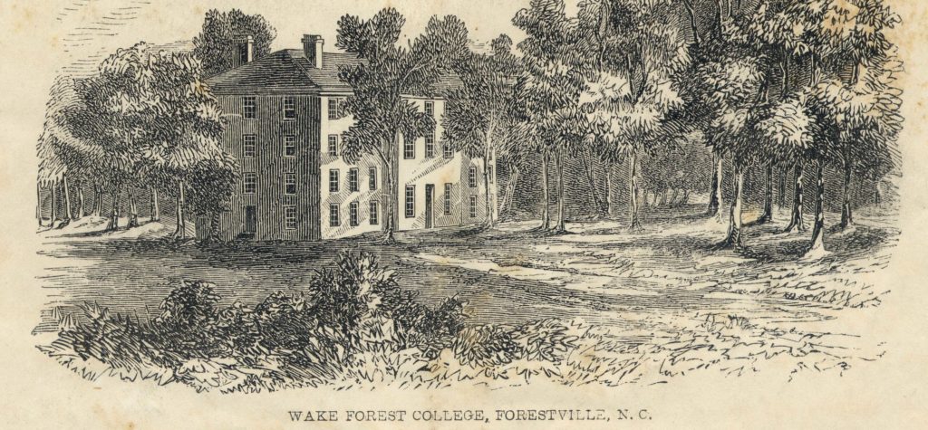 Image of the Wake Forest Old Campus