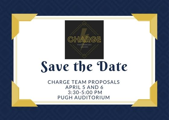 Charge Team Proposals April 5 and 6, 2017
