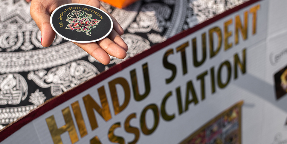 Hindu Student Association is one of many opportunities to learn about at the WFU Fall Student Involvement Fair