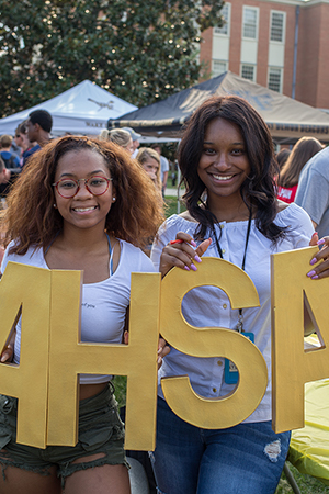 ASHA at the WFU Fall Student Involvement Fair