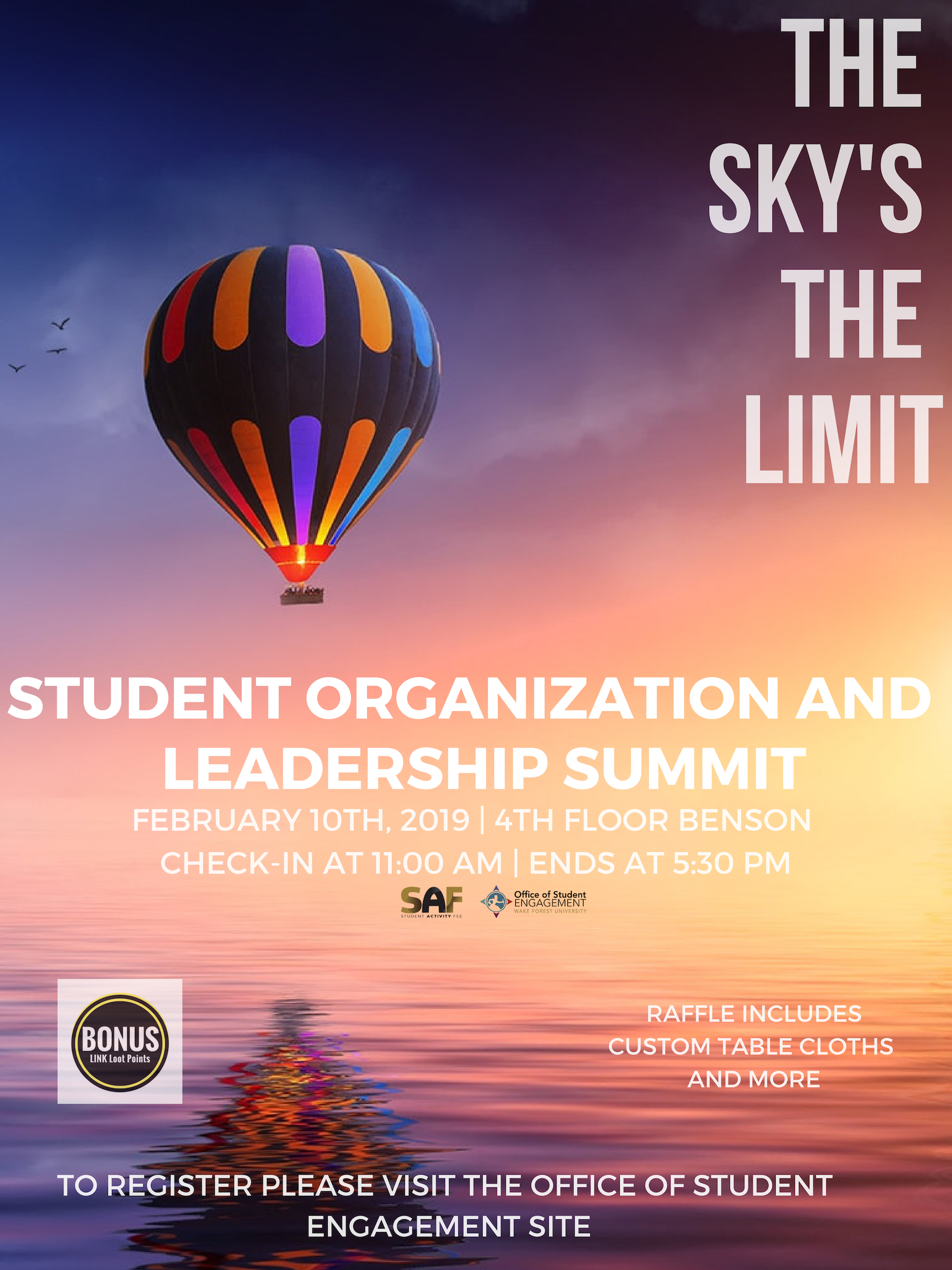 Student Org Summit