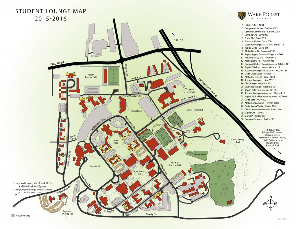 Student Life Committee | Student Lounge Map