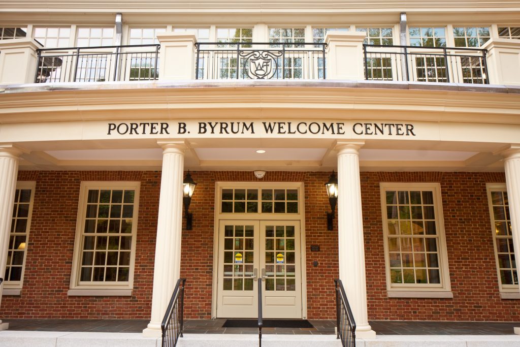 Porter Byrum Welcome Center