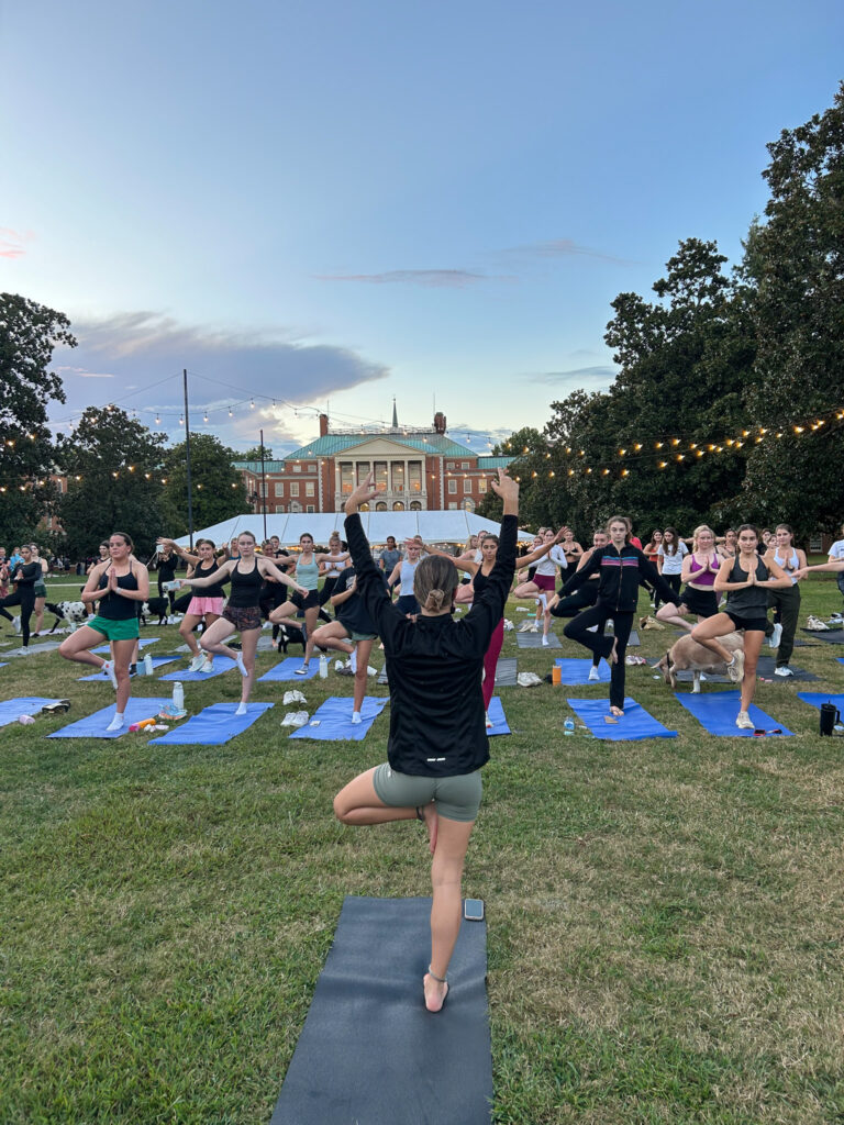 Fitness 2 Go event hosted by Campus Recreation