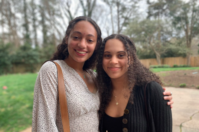 Alexis and Maya