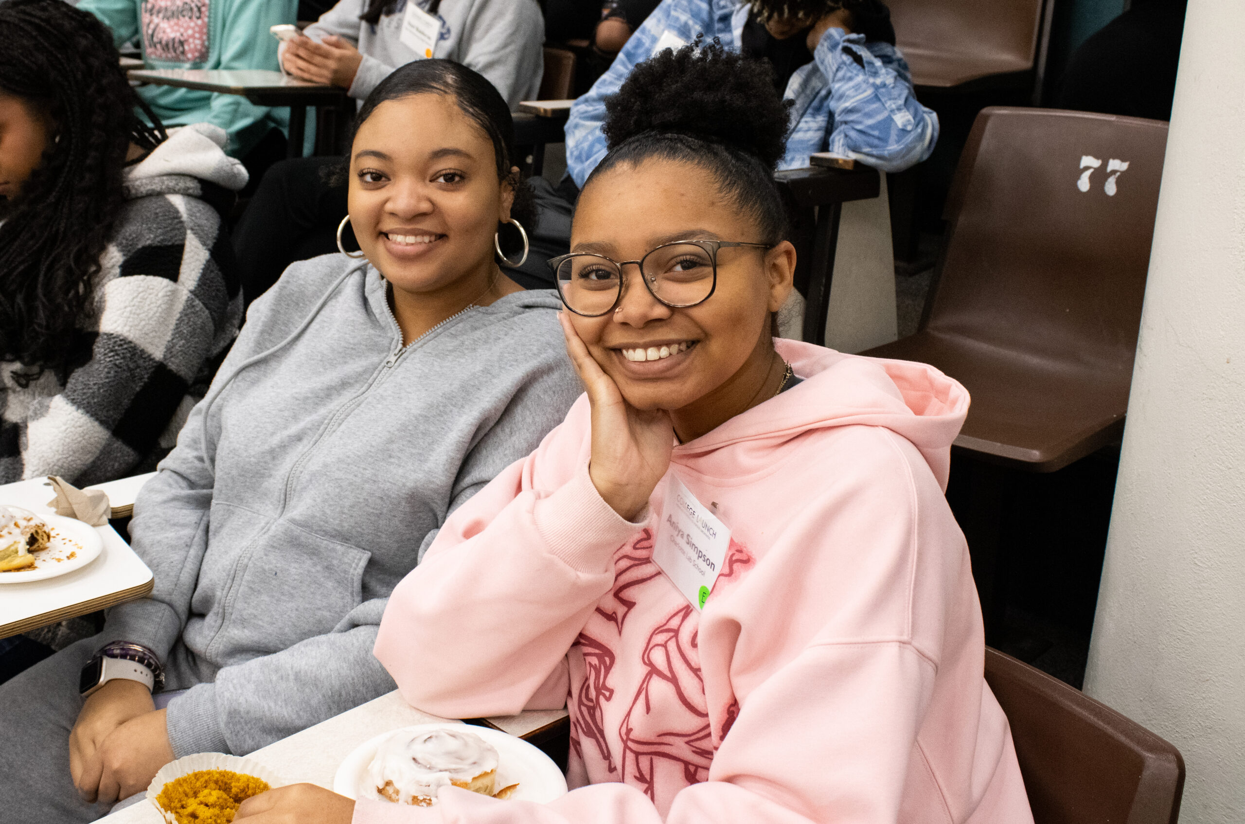 College LAUNCH students at the January Saturday Summit.