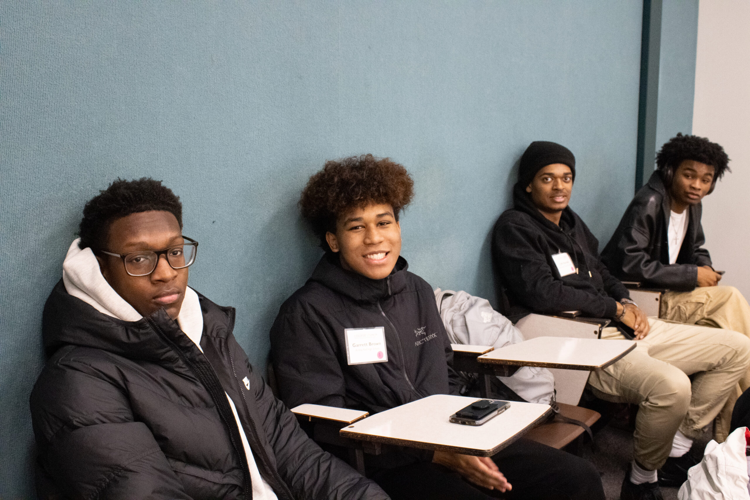 College LAUNCH students at the January Saturday Summit.