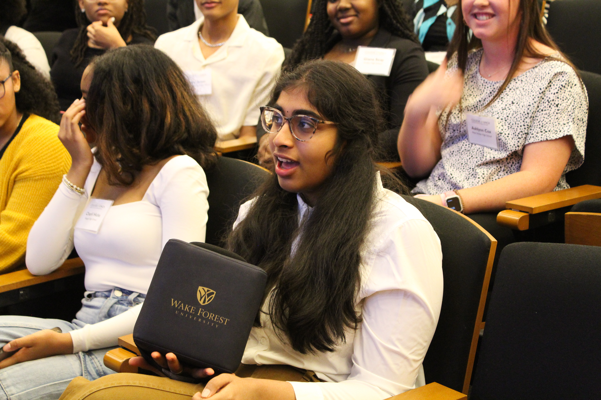College LAUNCH Scholars sharing their thoughts at the Saturday Summit.