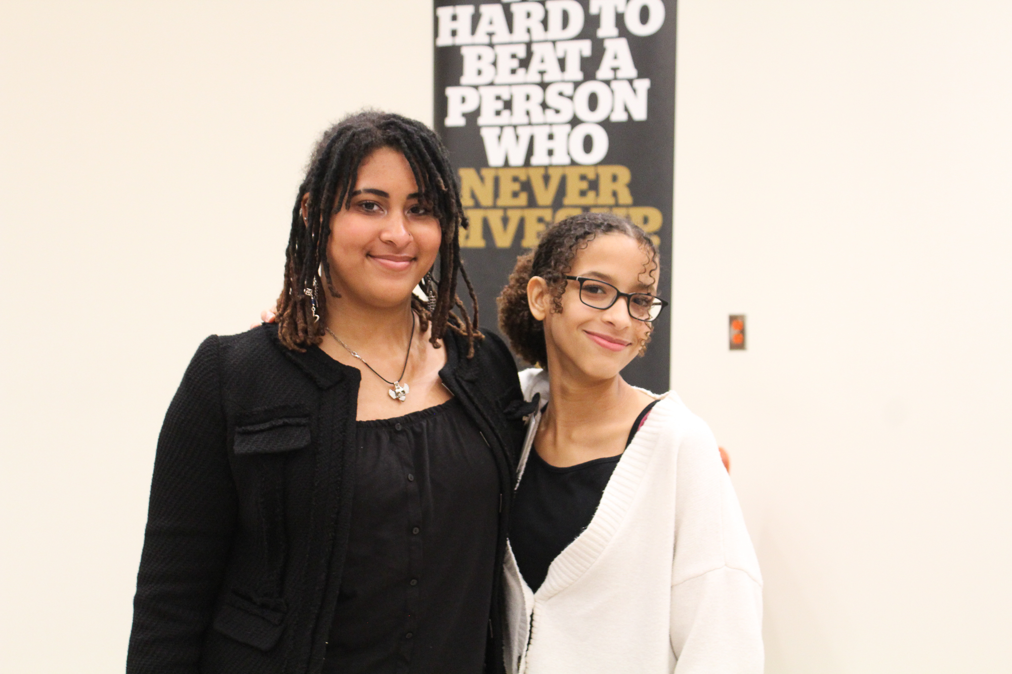 College LAUNCH Scholars smiling at the March Saturday Summit.