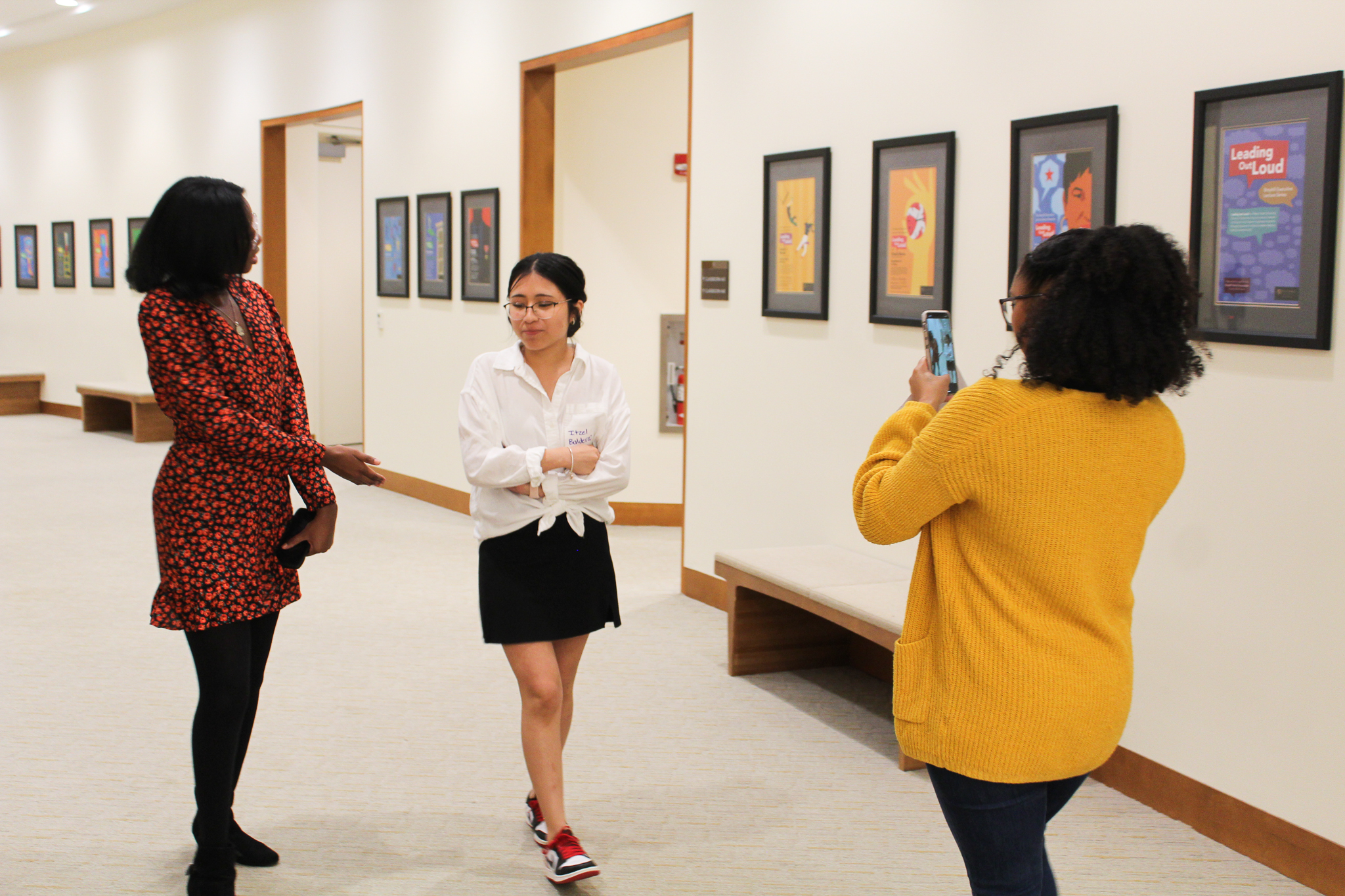 College LAUNCH Scholars completing an activity at the March Saturday Summit.