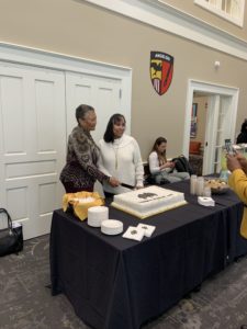 Scenes from the 50th Anniversary of integrated female residence halls reception