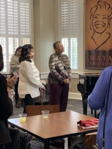 Scenes from the 50th Anniversary of integrated female residence halls reception