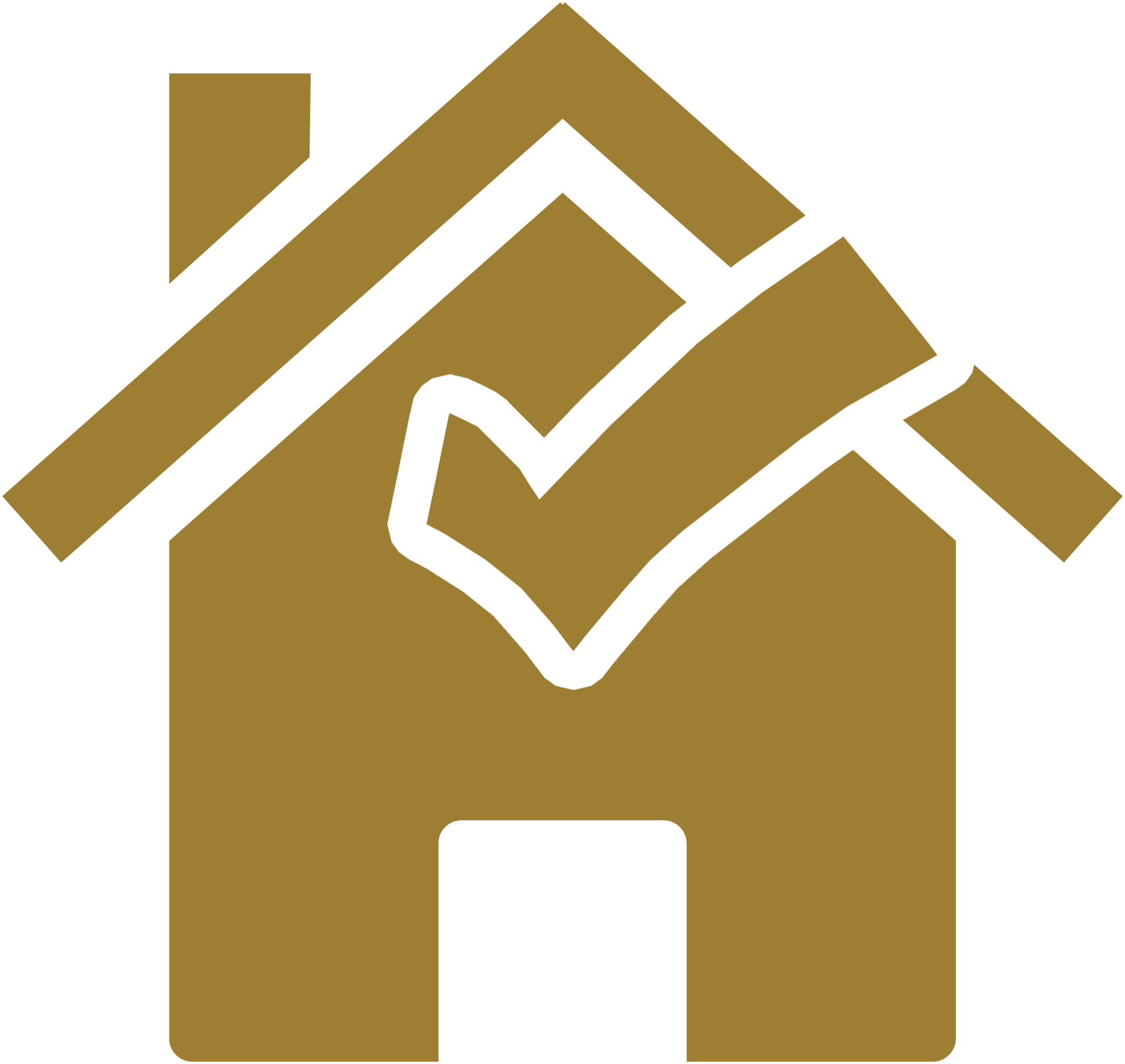 house with check mark icon