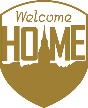 Welcome Home Shield Icon