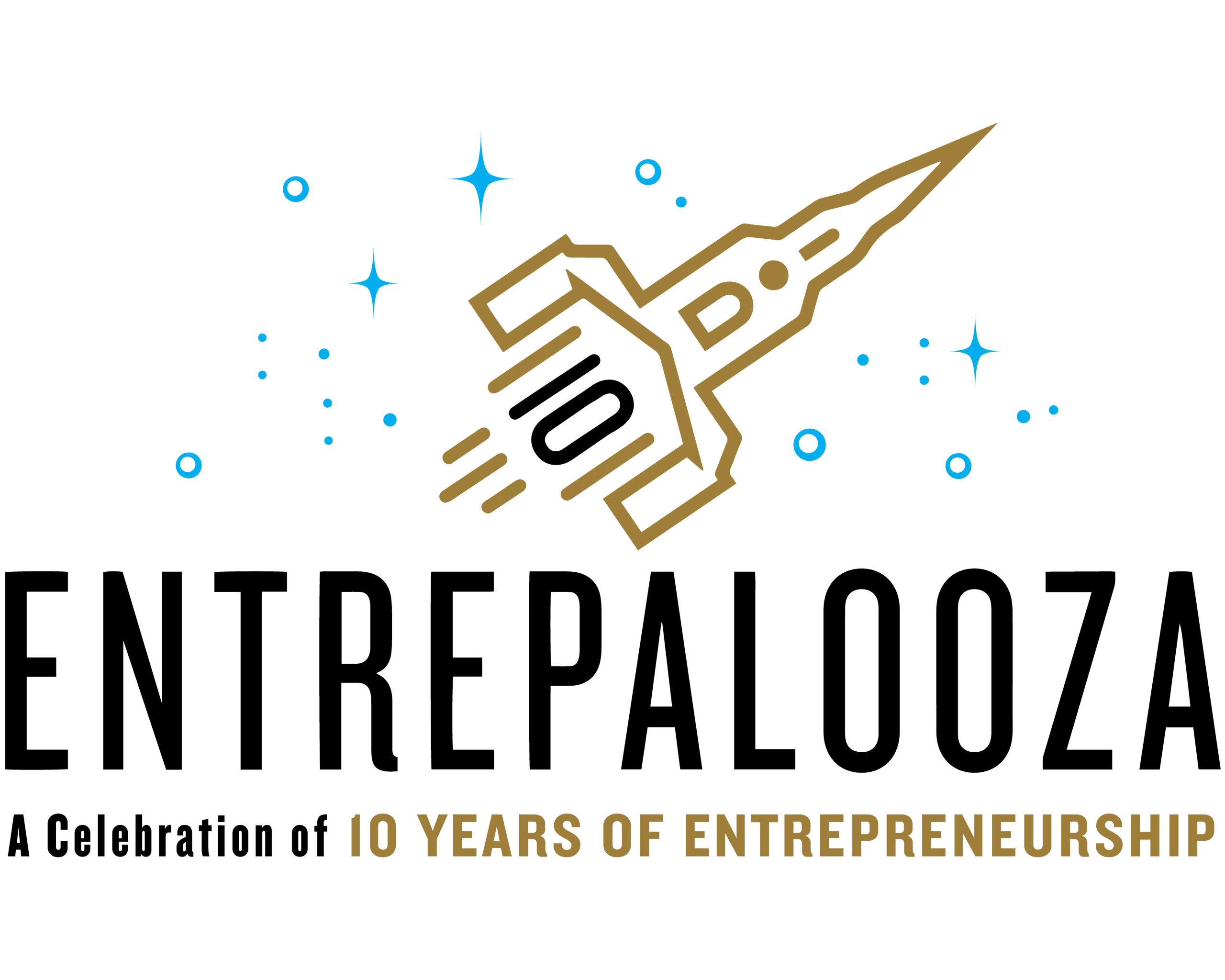 Entrepalooza 10 year anniversary logo