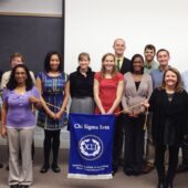 2012 CSI Pi Alpha Chapter New Members and CSI Executive Director, Dr. Thomas J. Sweeney