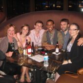 Students with Pamela Karr and Professor Donna Henderson at the 2011 ACA Conference