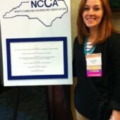 Second Year Student Jenny at NCCA Annual Conference 2012 in Greensboro, NC