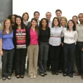 The Class of 2014 Celebrates Research Day 2012 with Professor Ivers