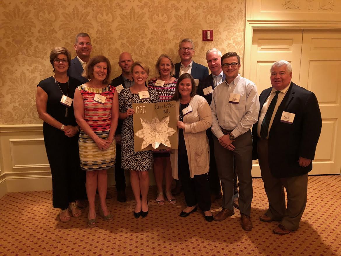 Group photo from the Call to Conversation in Charlotte on August 28, 2018