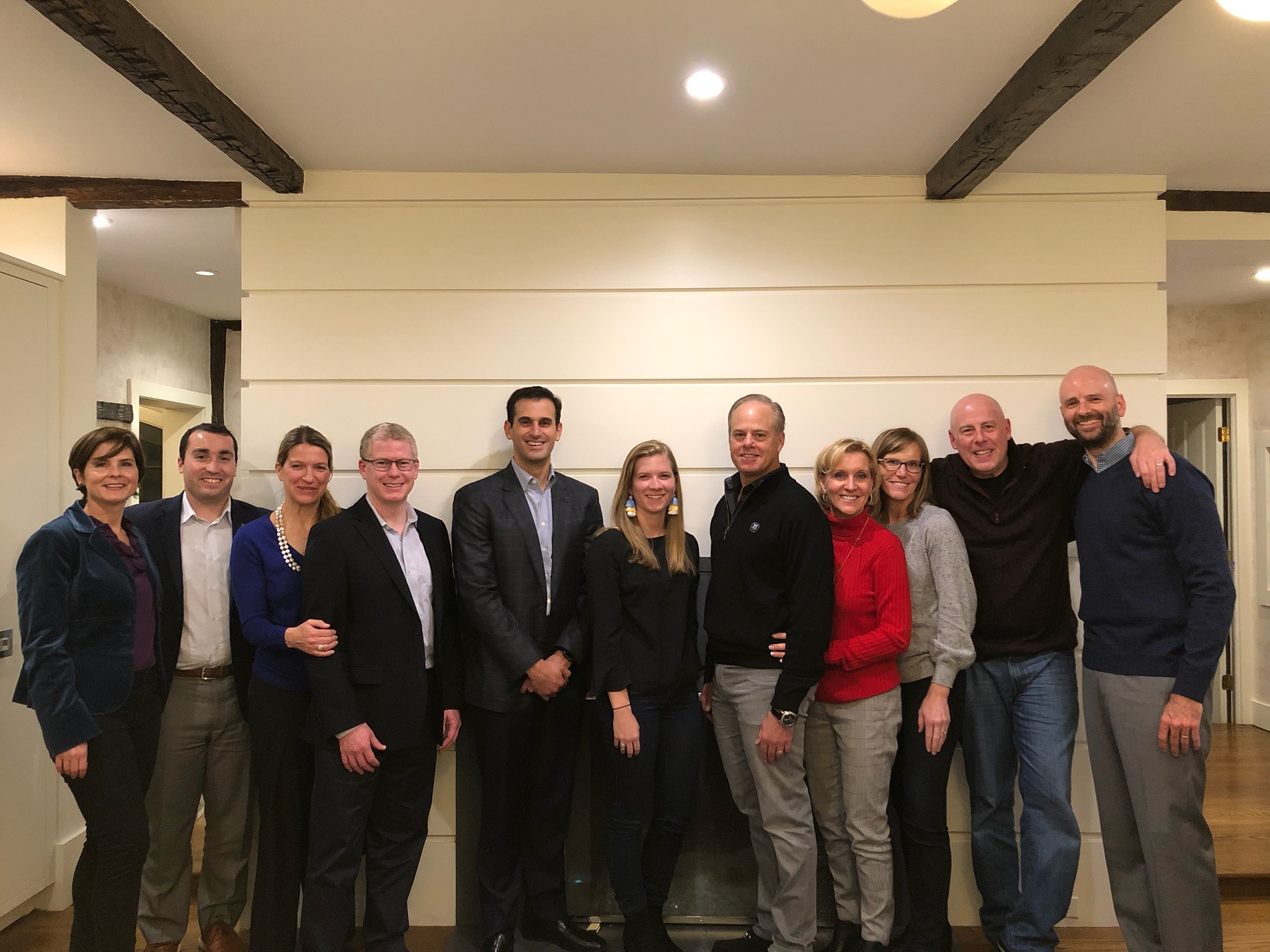 Group photo from the C2C in Pound Ridge, NY on November 16, 2018