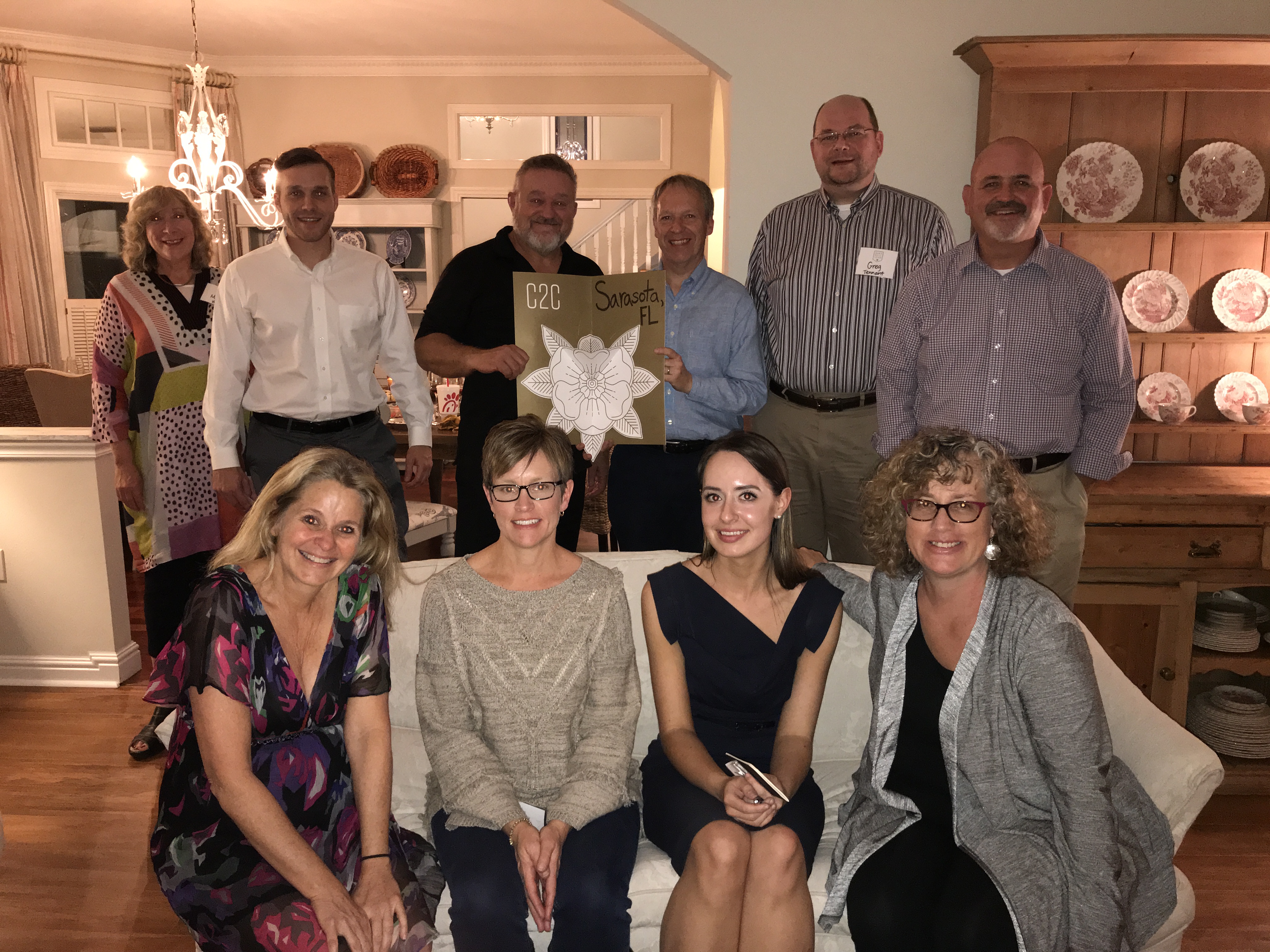 Group photo from the C2C in Sarasota, FL on November 16, 2018
