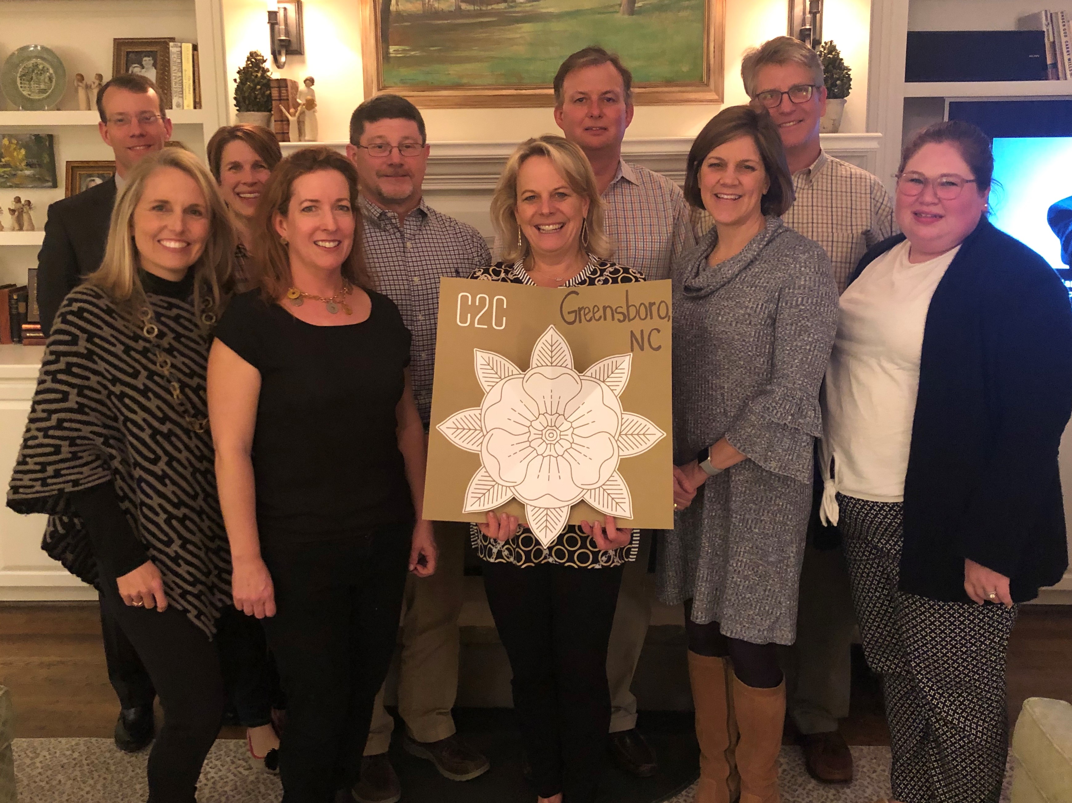 Group photo from the Call to Conversation in Greensboro, NC on January 16, 2019