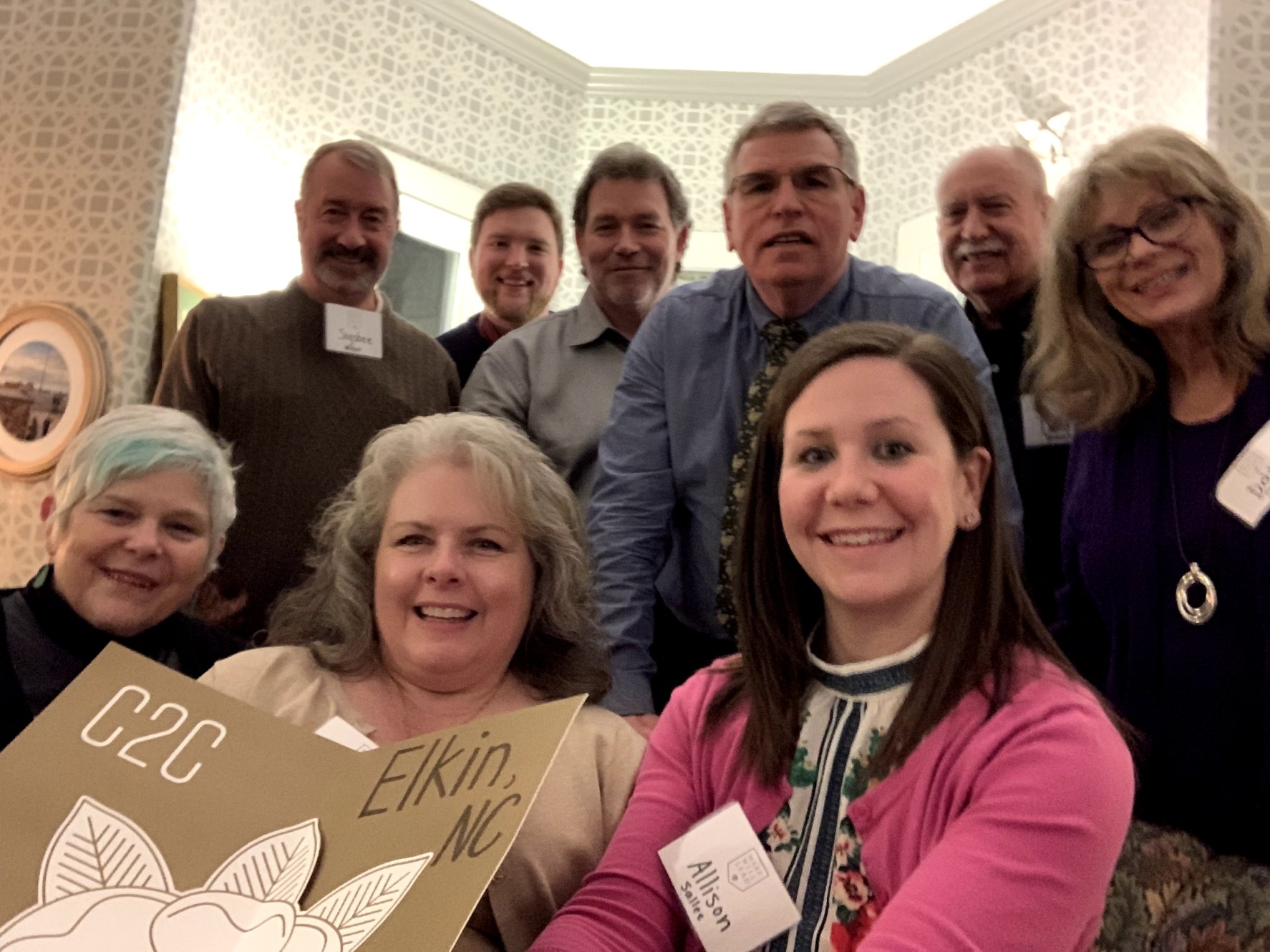 Group photo from the Elkin C2C on March 8, 2019