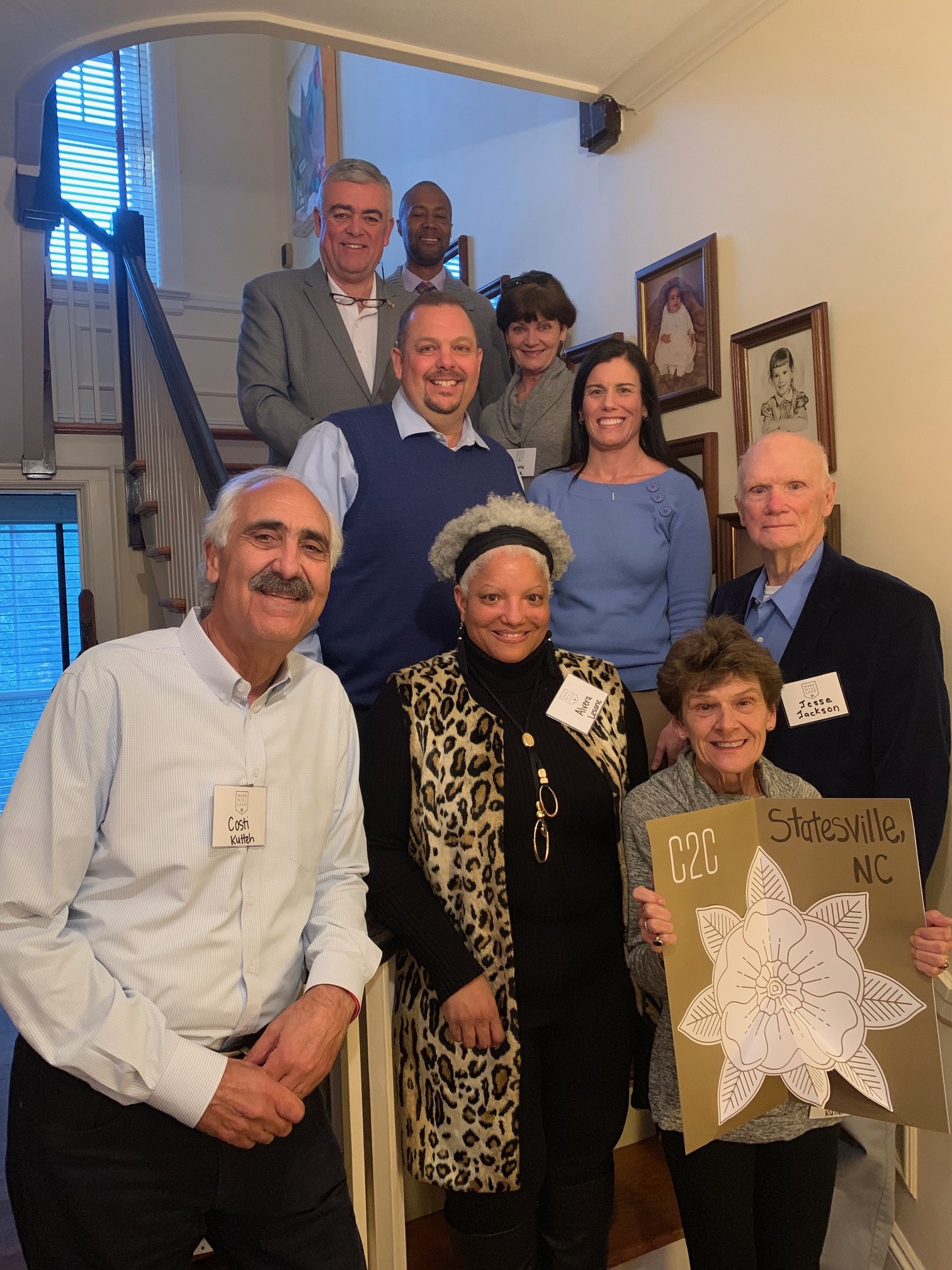 Group photo from the C2C in Statesville, NC on March 19, 2019