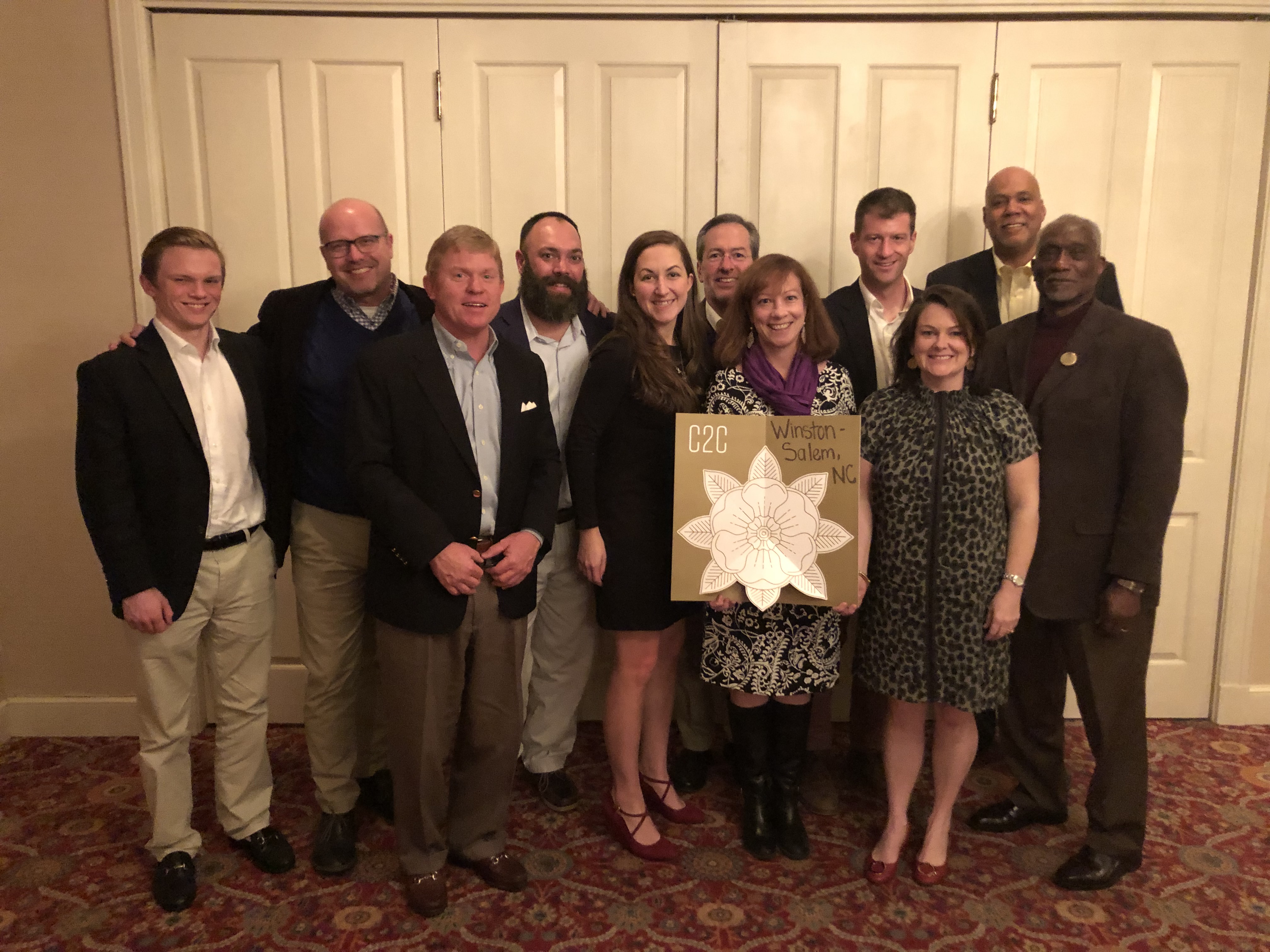 Group photo from the C2C in Winston Salem on March 6, 2019