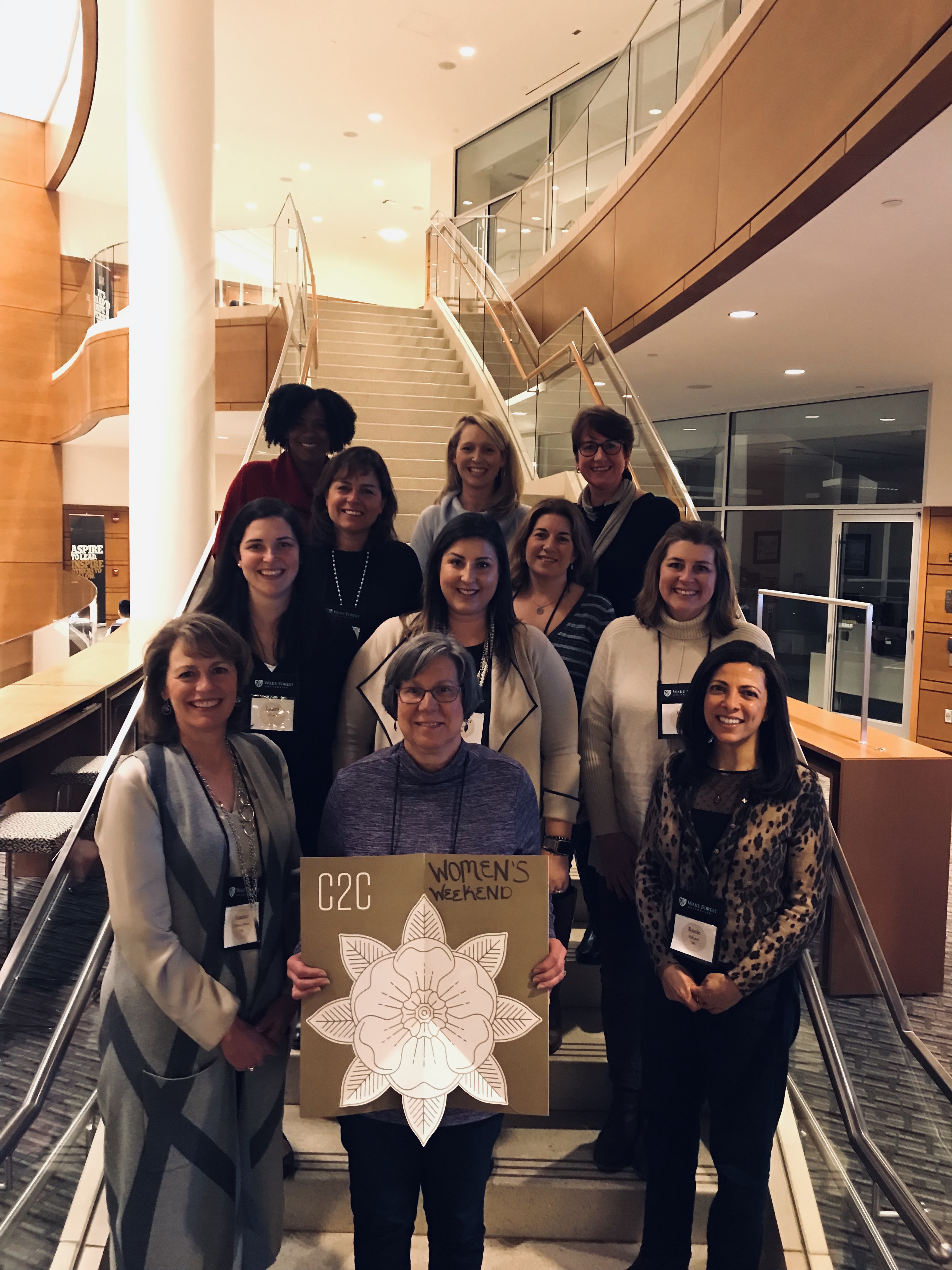 Wake Women's weekend group photo 2