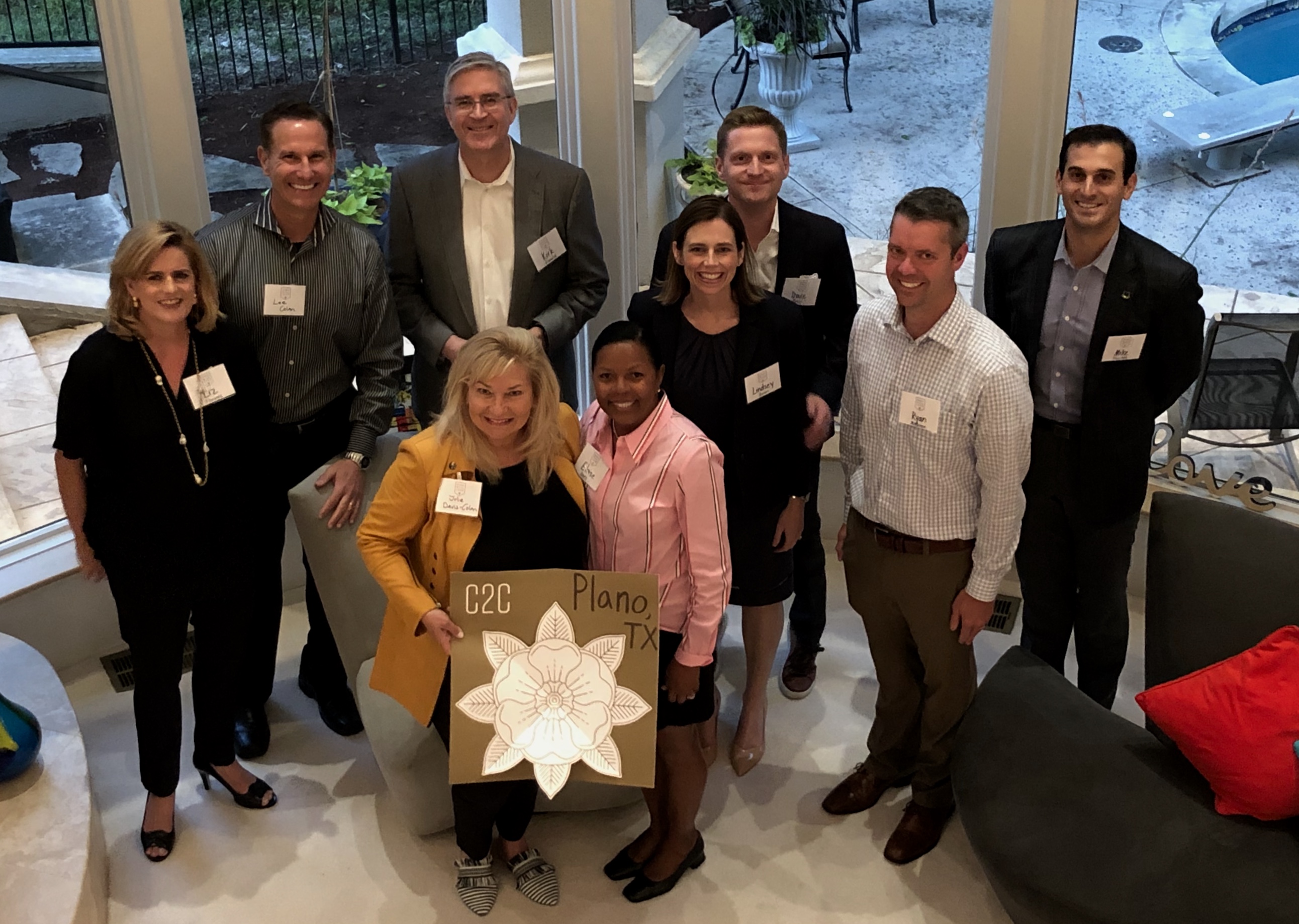 Group photo from the C2C in Plano, TX on April 30, 2019