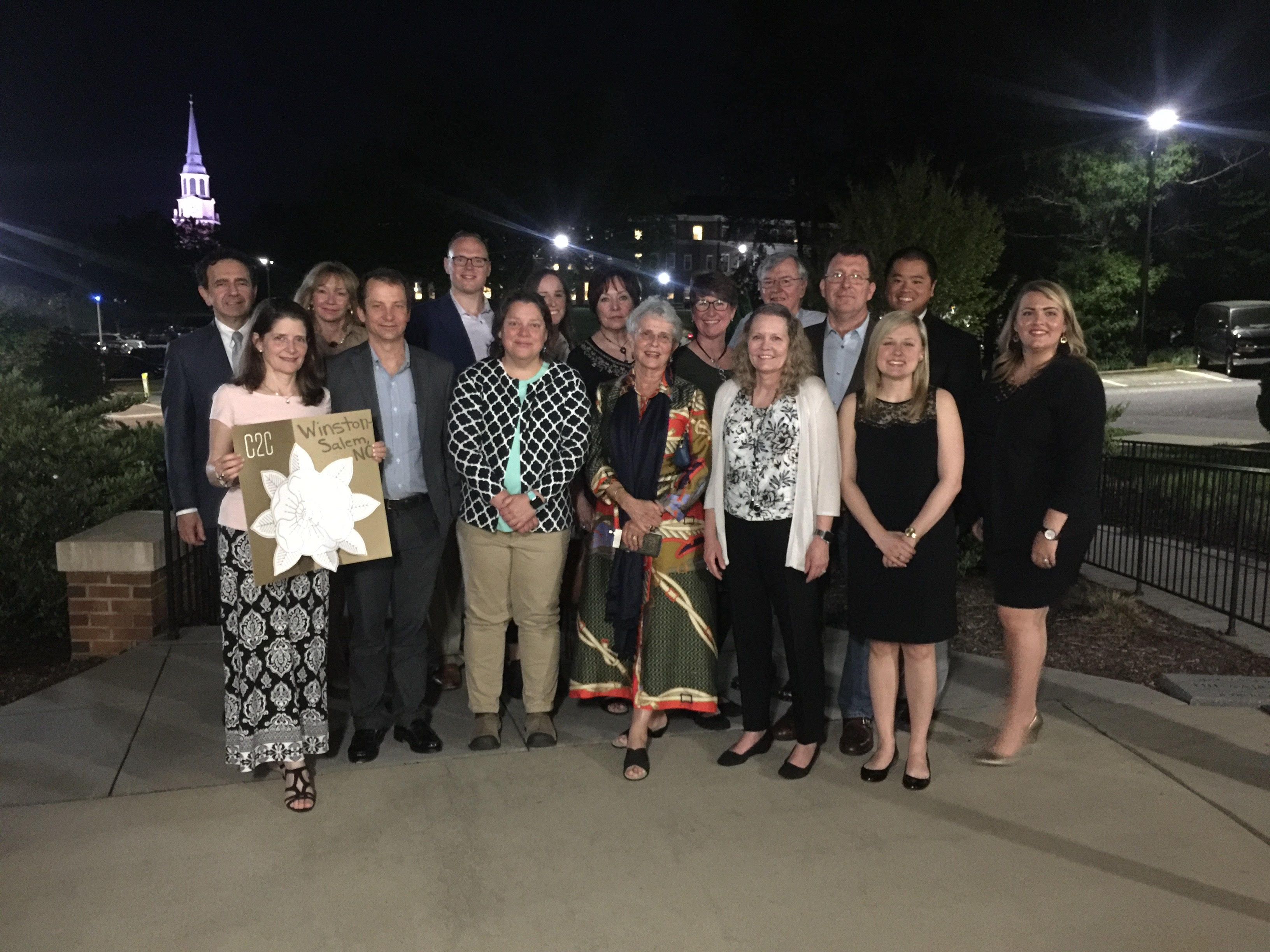 Group photo from the C2C in Alumni Hall on April 23, 2019
