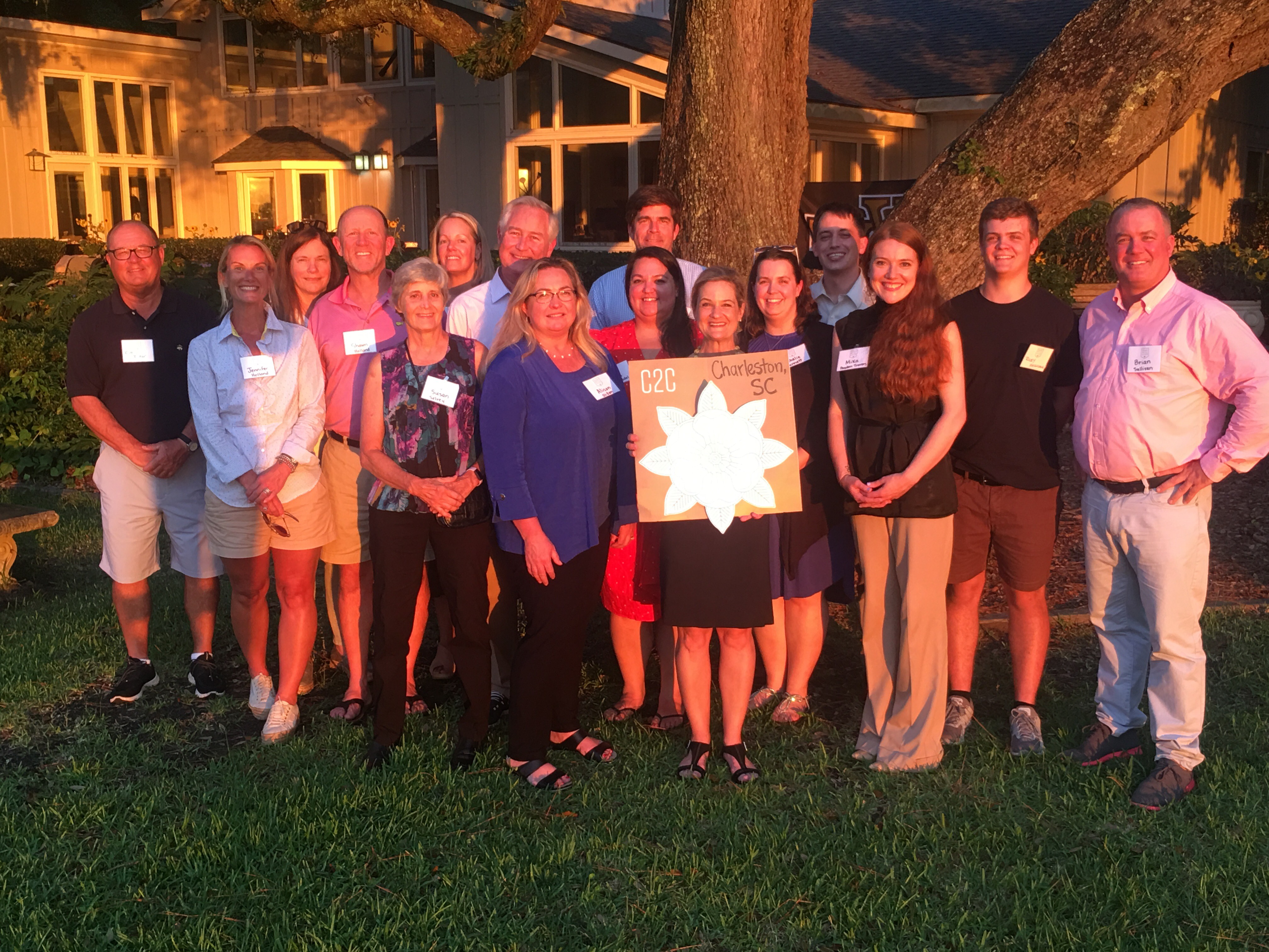 Group photo from the C2C in Charleston, SC on June 13, 2019