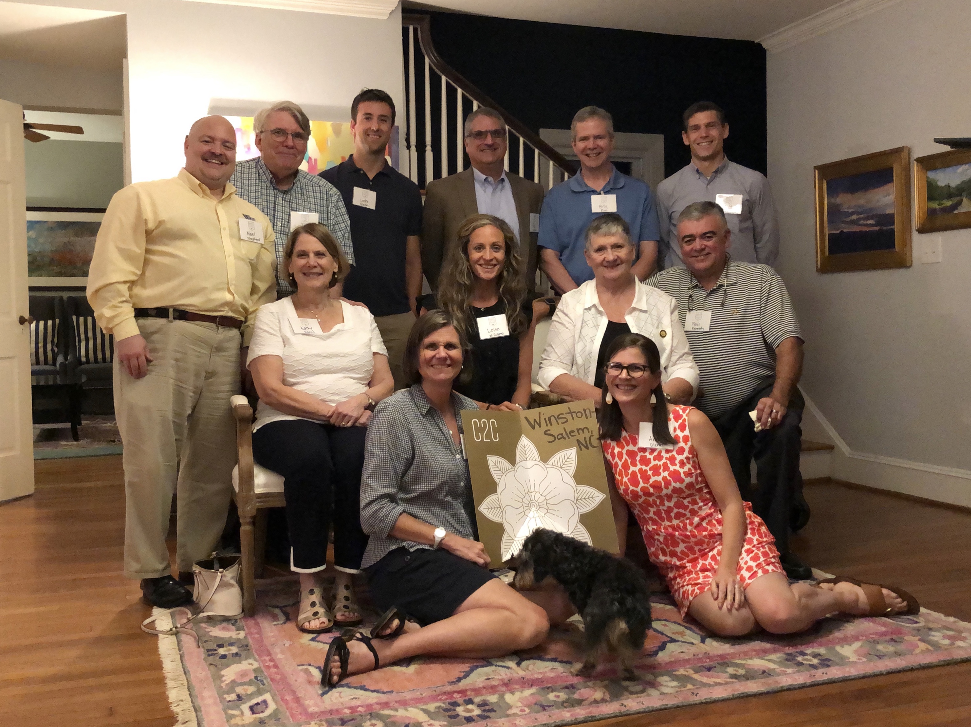 Group photo from the C2C in Winston Salem, NC on July 17, 2019