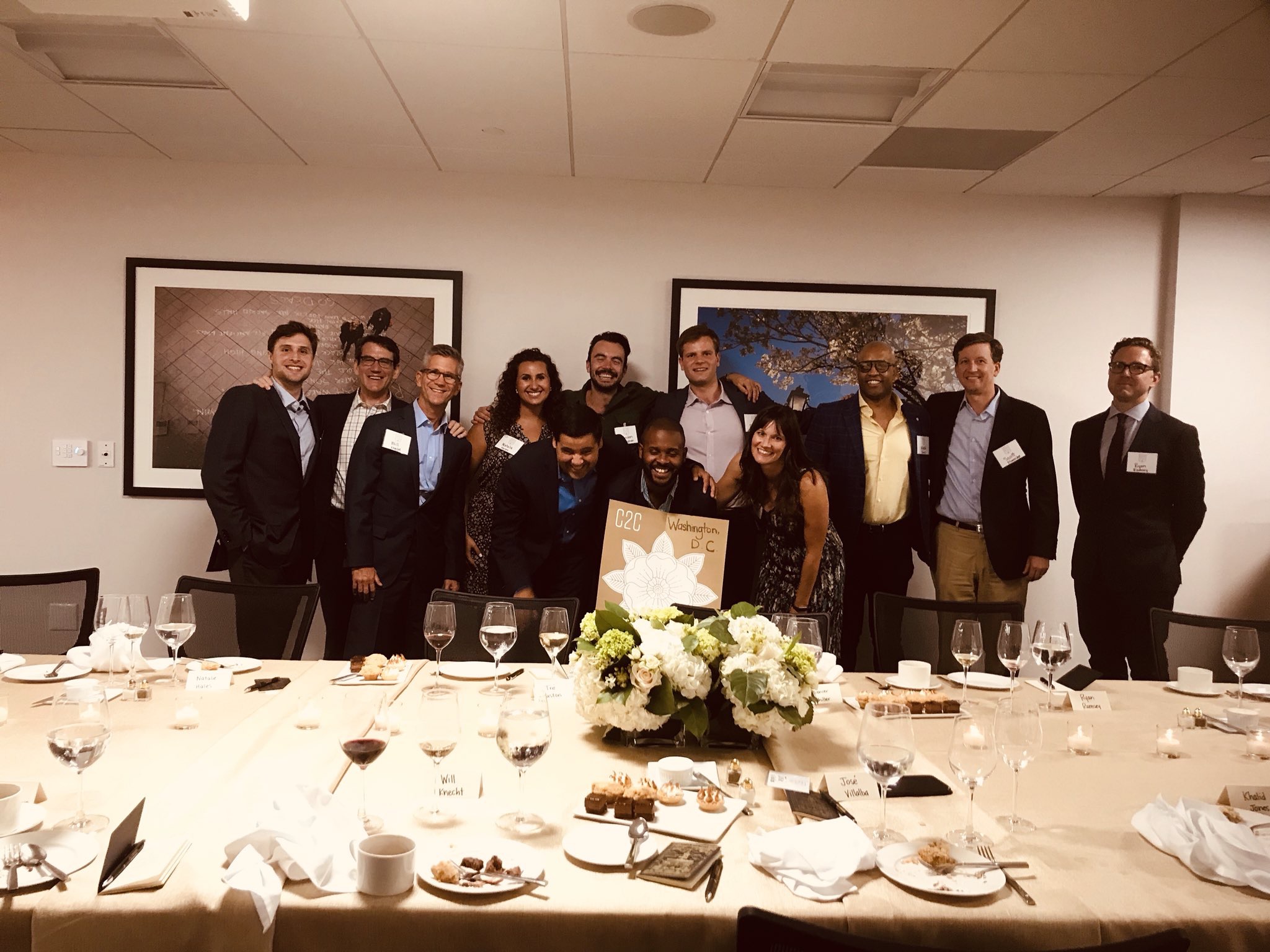 Group photo from the C2C at the Wake Washington Center on October 1, 2019