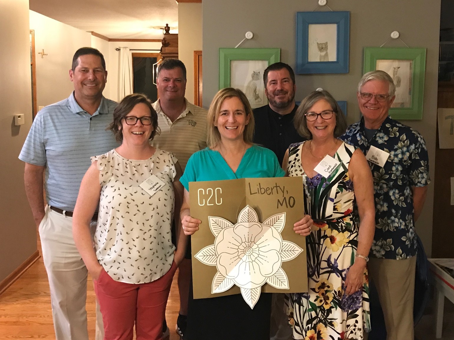 Group photo from the C2C in Liberty, MO on September 16, 2019