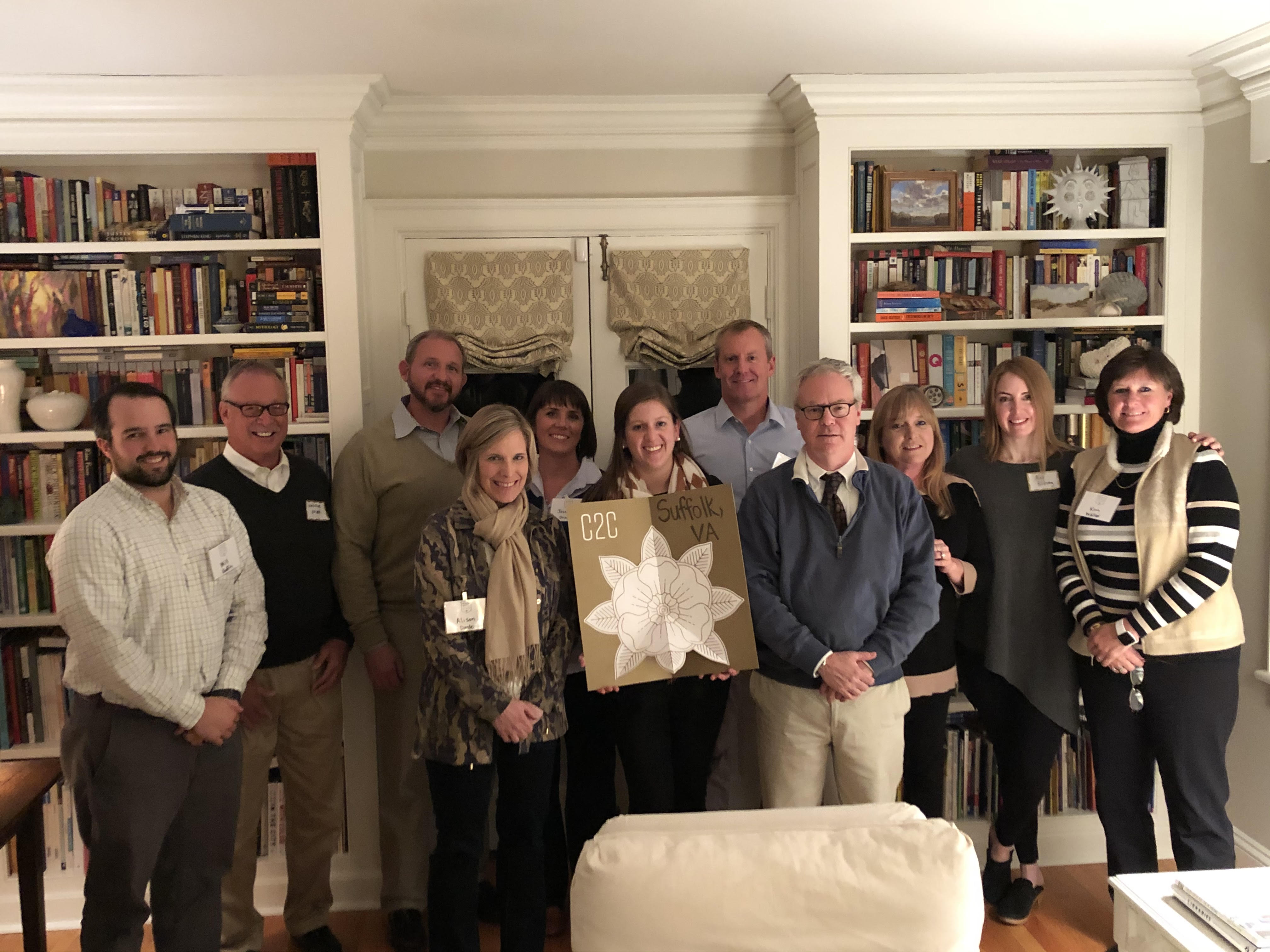 Group photo from the C2C in Suffolk, VA on November 13, 2019