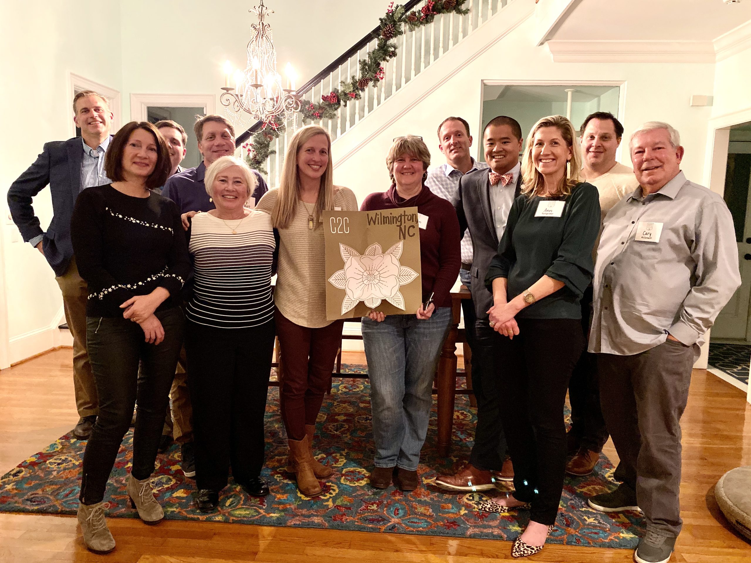 Group photo from the C2C in Wilmington, NC on December 3, 2019