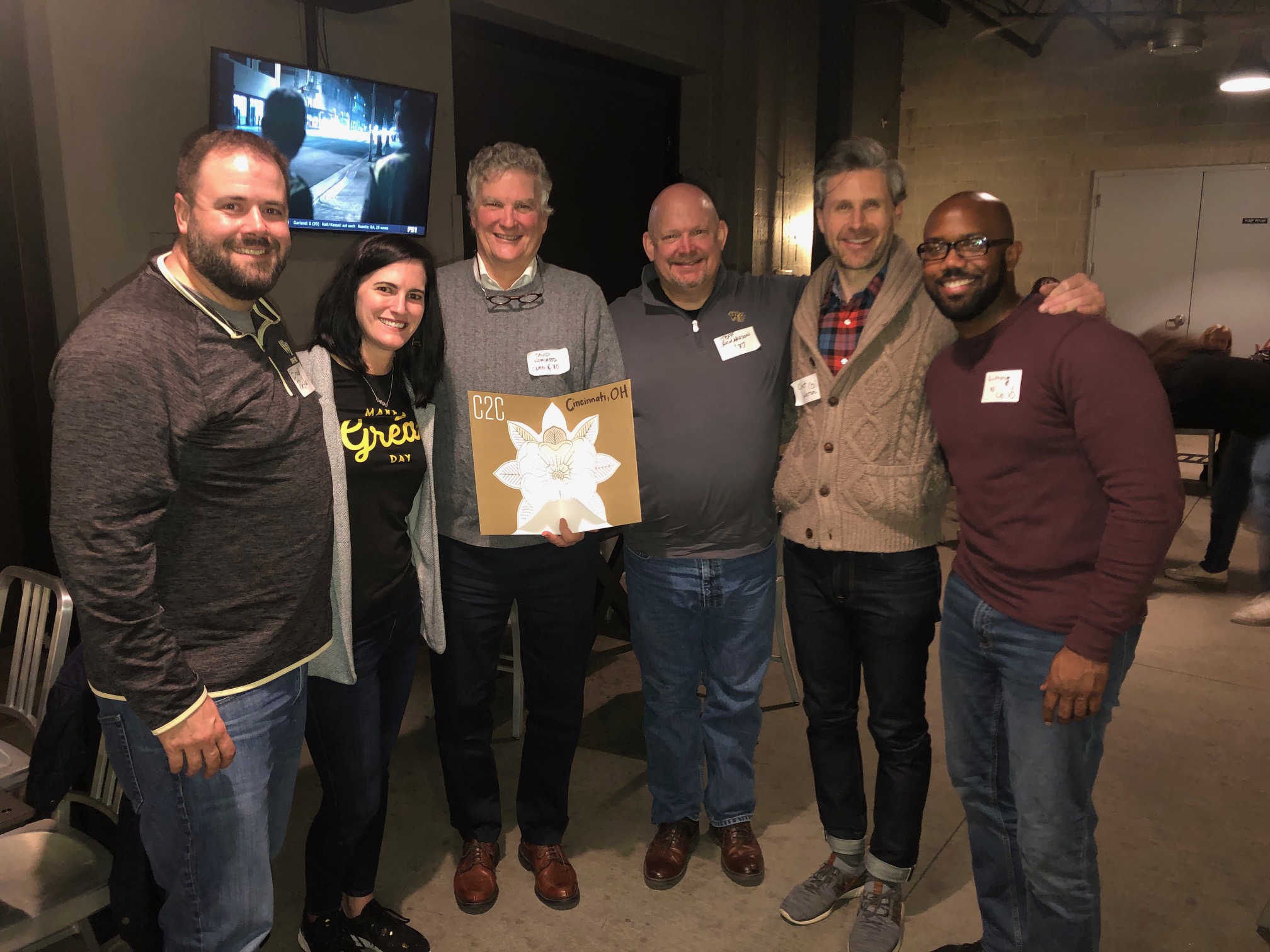 Group photo from the C2C in Cincinnati, OH on February 17, 2020