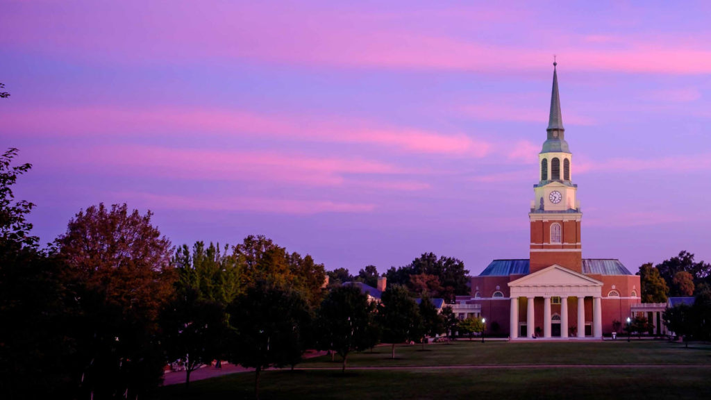 Wait Chapel at Sunset