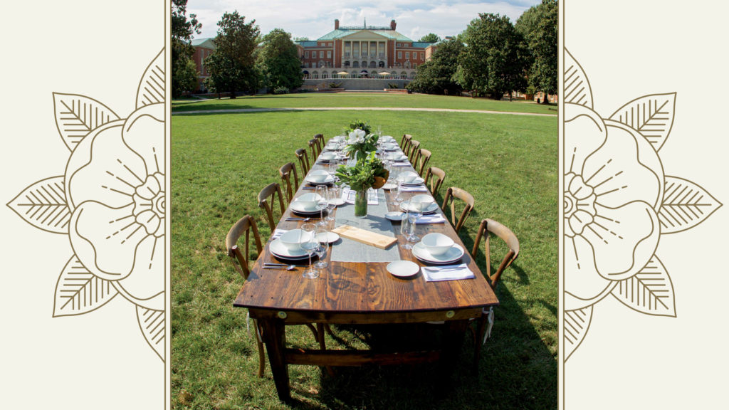Table on the quad