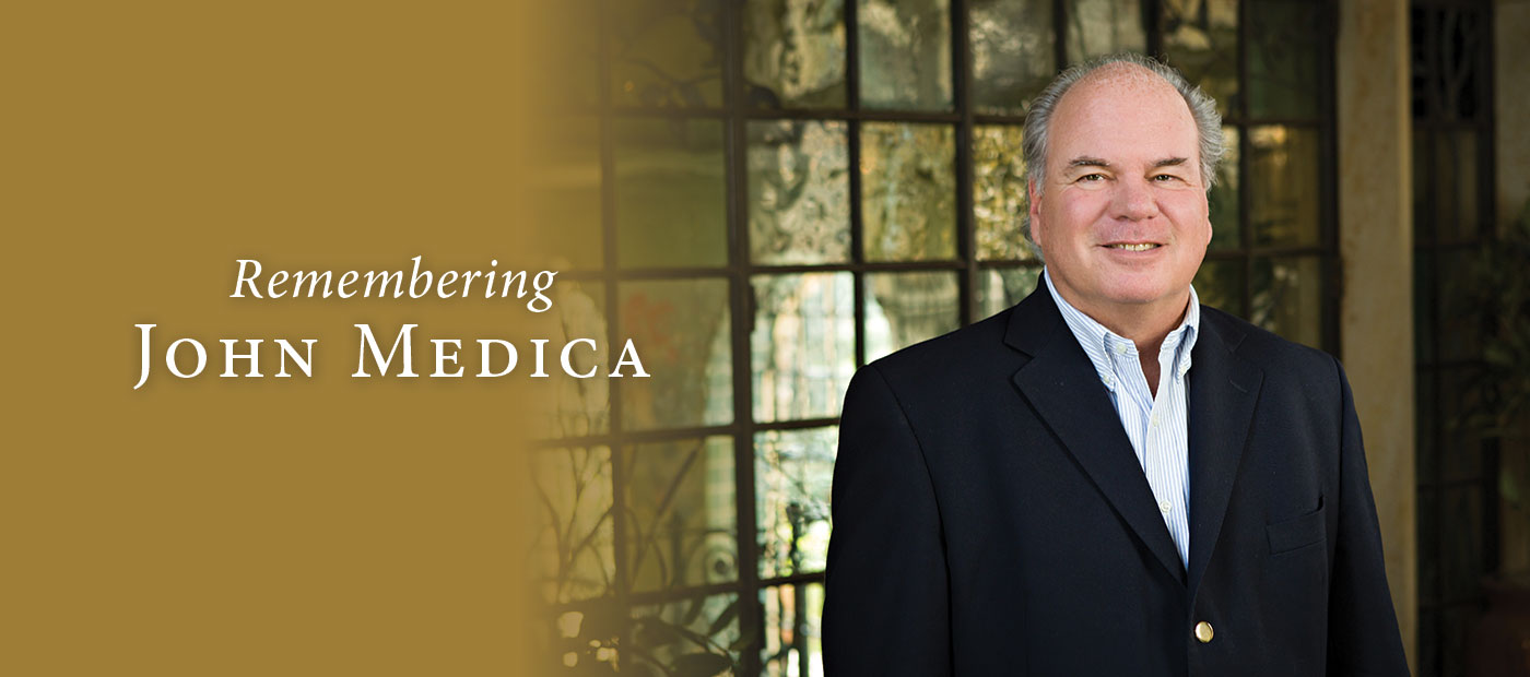 Honoring John Medica image